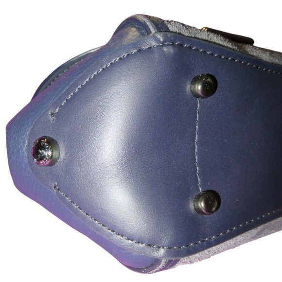 Coach 2017 Color block Exotic Python Glove tanned Leather & Suede Drifter - Picture 7 of 15